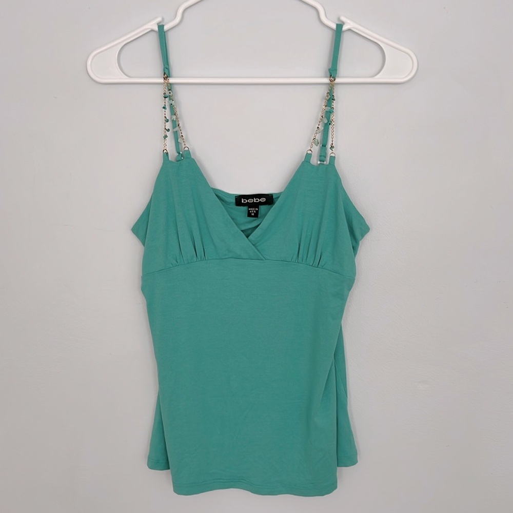 Bebe Medium Turquoise strap with gemstones EUC